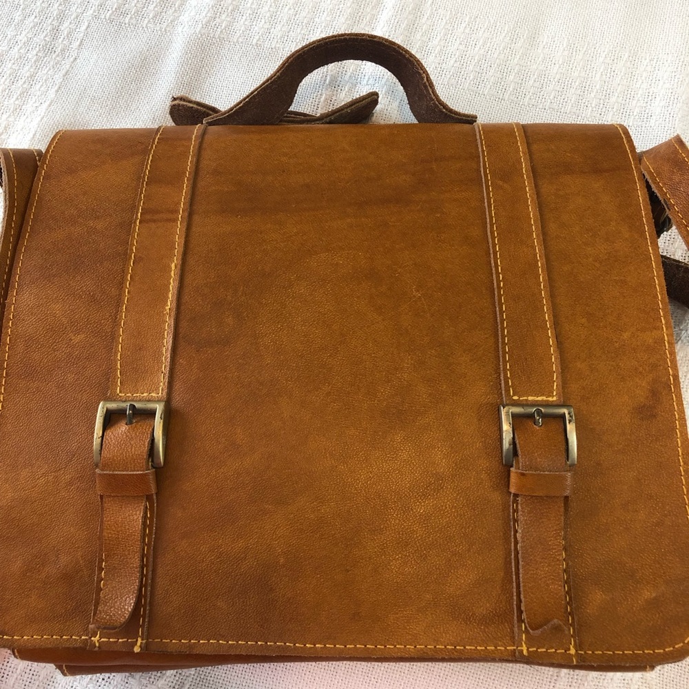 Camille leather bag 💼 for men’s - Picture 7 of 16
